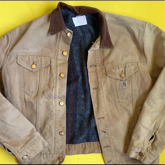 carhartt blanket lined coat